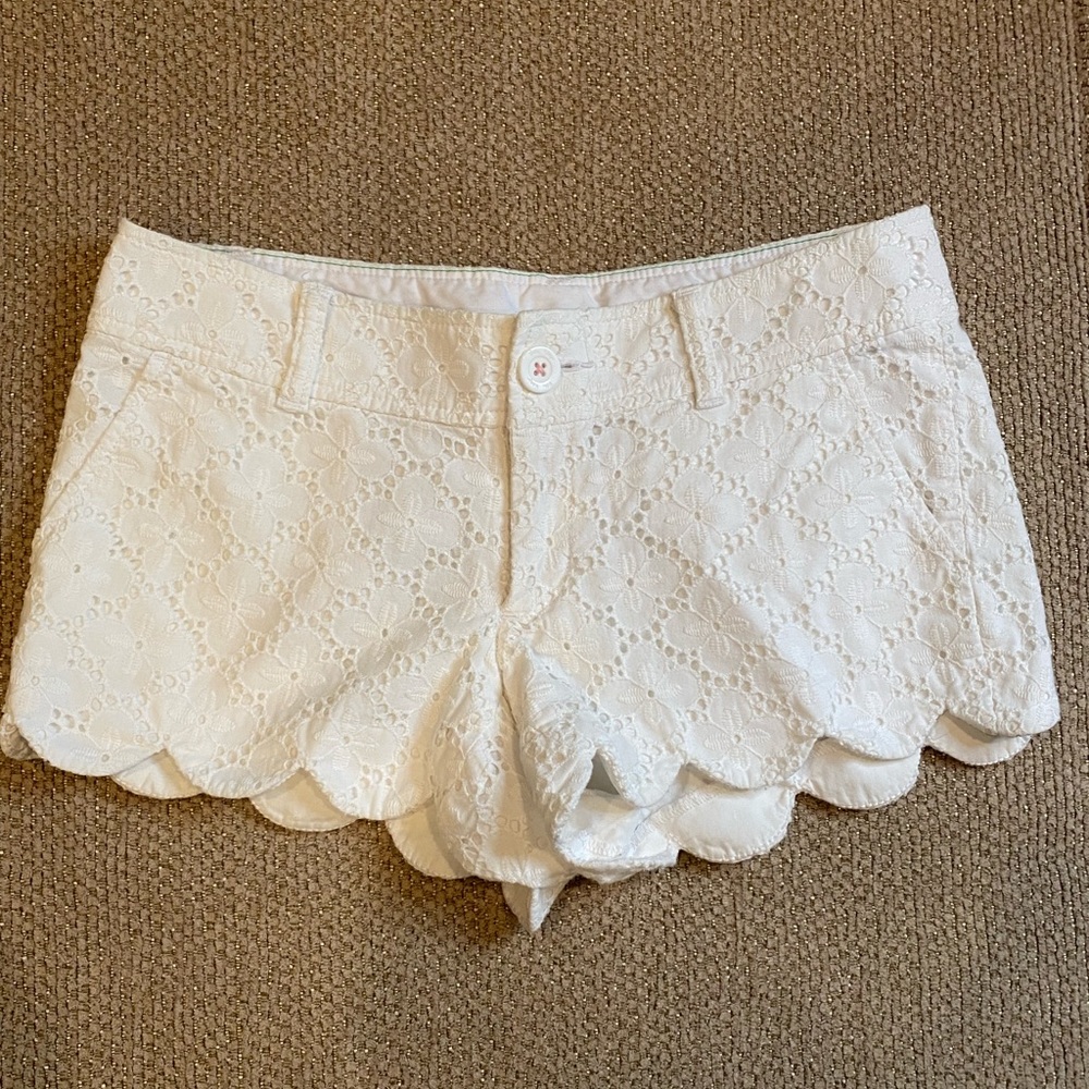 Lilly Pulitzer White Shorts